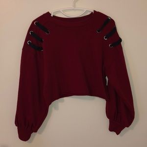 Cropped sweater